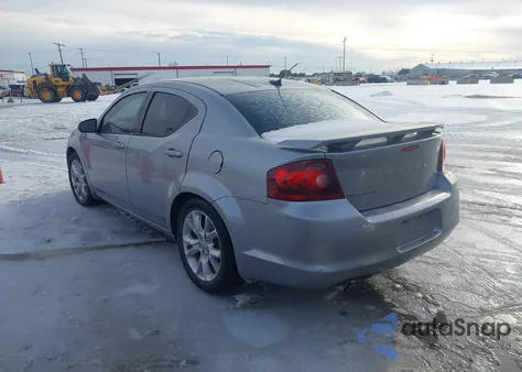 2013 Dodge Avenger R/T z USA, uszkodzony, nr VIN 1C3CDZBG6DN717385